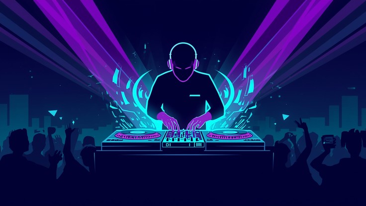 Free Neon DJ Performance Image - Dj, Nightclub, Music | Download at ...