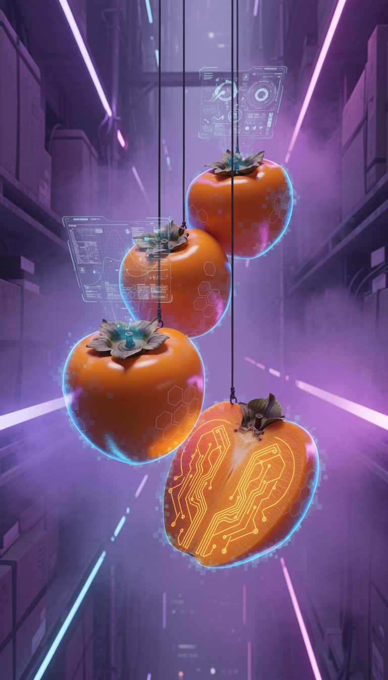 Free Cyberpunk Fruit Vision Image - Cyberpunk, Persimmon, Neon ...