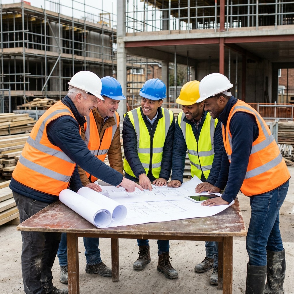 Download Construction Team Planning Image - Construction, Teamwork ...