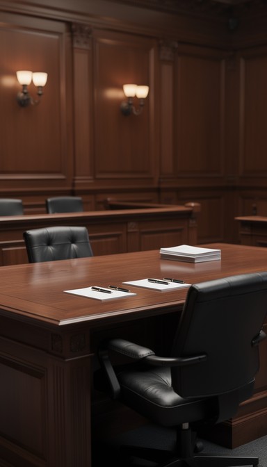 Prosecution Table Free Elegant Courtroom Setup Image - Courtroom, Legal, Prosecution ...