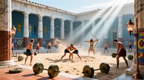Free Ancient Greek Training Photo - Ancient, Greece, Athletes ...