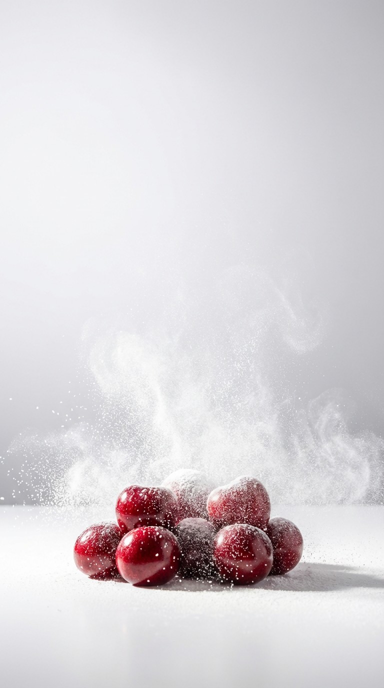 Free Cherries Powder Explosion Image - Cherries, Fruit, Berries ...