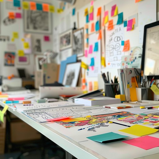 Free Creative Workspace Chaos Image | Download at StockCake