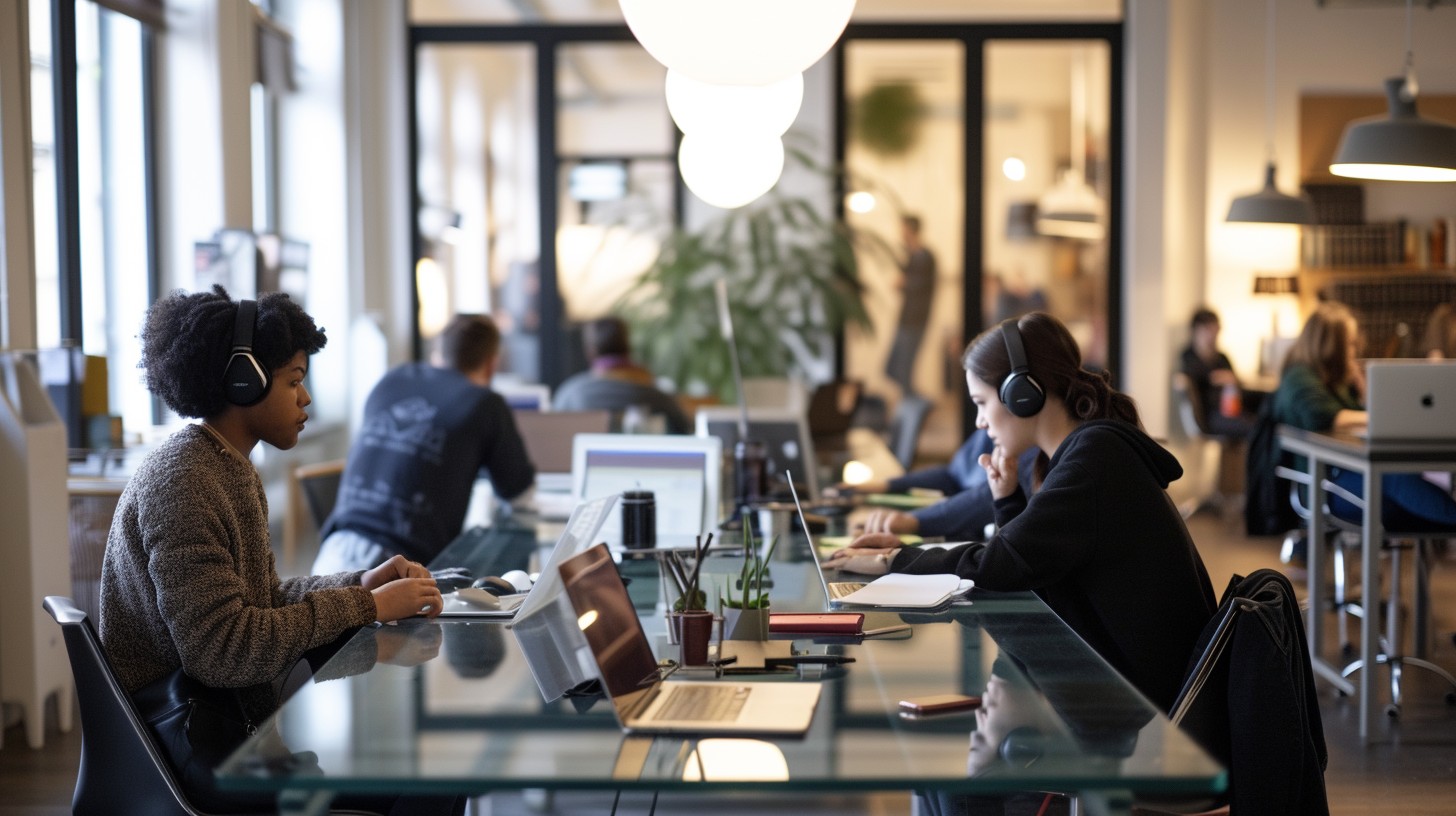 A Working Environment Free Focused Work Environment Image - Workspace, Coworking, Focus ...