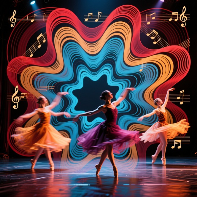 Dance Flow Background Free Rhythmic Color Flow Photo - Dance, Abstract, Illustration ...