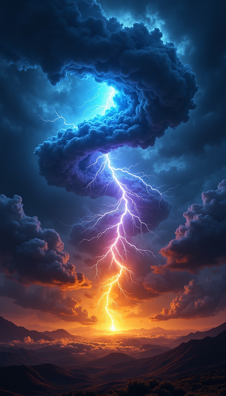 Free Electric Storm Vortex Photo - Storm, Vortex, Lightning | Download ...