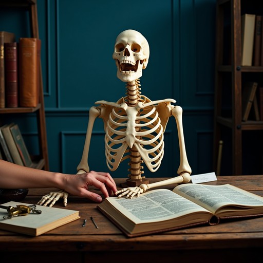 Free Academic skeleton study Image - Skeleton, Anatomy, Books ...