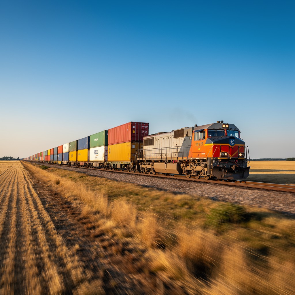 Free Cargo Through Countryside Image - Train, Cargo, Freight | Download ...