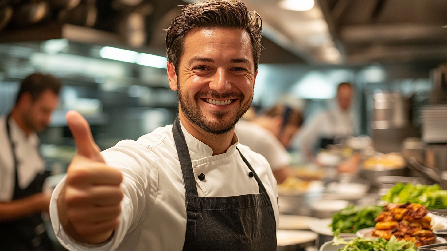 Free Chef gives approval Image - Chef, Kitchen, Smiling | Download at ...
