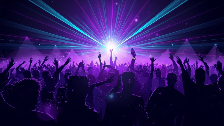 Free Neon Disco Energy Image - Disco, Neon, Geometric | Download at ...