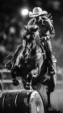 Free Barrel Racing Action Image - Barrel, Racing, Cowgirl | Download at ...