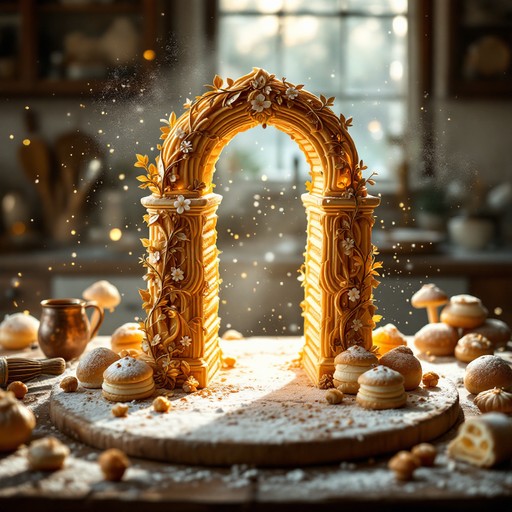 Free Golden Fairy Gate Image - Pastry, Fairy, Gate | Download at StockCake