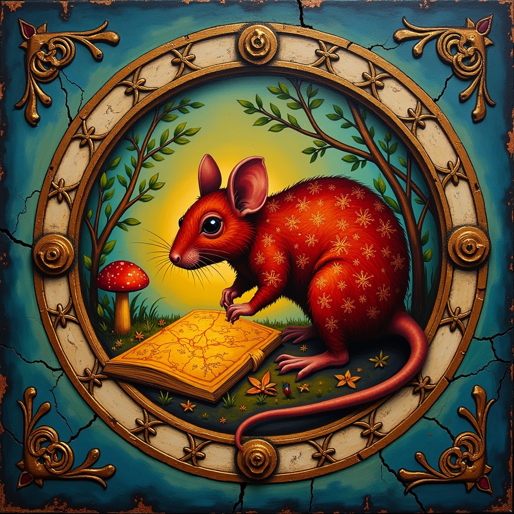 Mouse God Free Mystical Mouse Guide Image - Mouse, Medallion, Mystical | Download ...