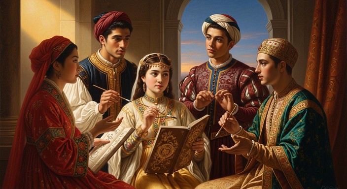 Unity Painting Renaissance Free Cultural Unity Portrait Image - Multicultural, Youth, Renaissance ...