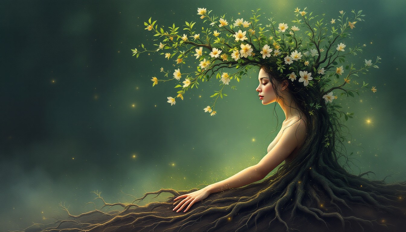 Woman Transform Tree Free Woman Becomes Tree Image - Woman, Tree, Transformation | Download ...