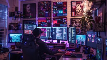 Free Tech-savvy Workspace Setup Image - Technology, Multitasking ...