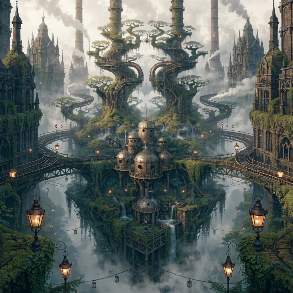 Free Steampunk Forest Haven Image - Steampunk, Victorian, Industrial ...