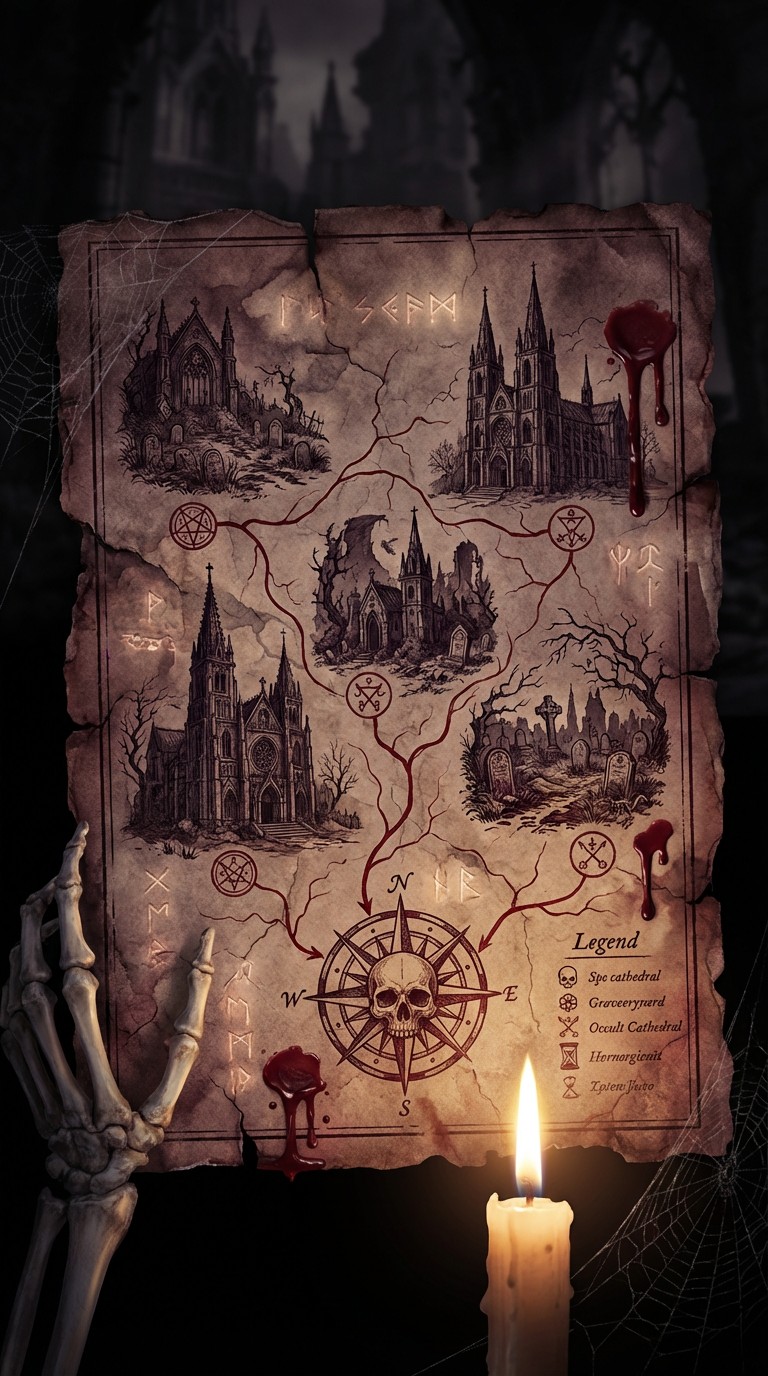 Cothique Map Free Ancient Gothic Map Image - Gothic, Map, Ancient | Download at ...
