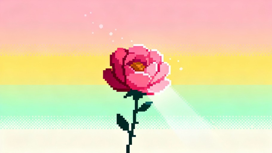 Free Data Flower Bloom Image - Pixelart, Dataviz, Flower | Download at ...