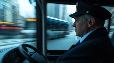 Bus Driver Image Free Focused Bus Driver Image - Bus, Driver, Uniform | Download at ...