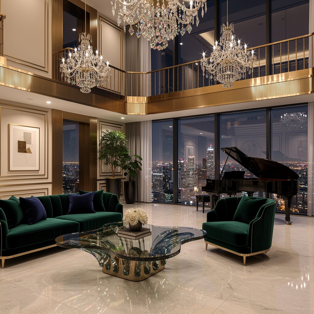 Free Luxury Penthouse Living Image - Penthouse, Luxury, Modern ...