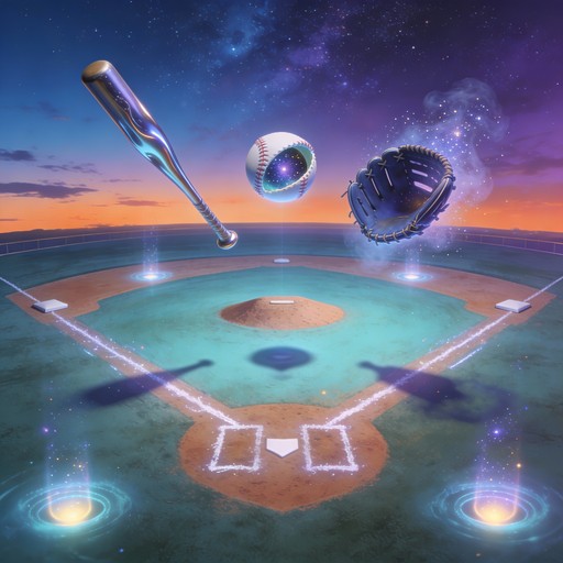 Free Cosmic Baseball Dream Image - Baseball, Surreal, Cosmic | Download ...