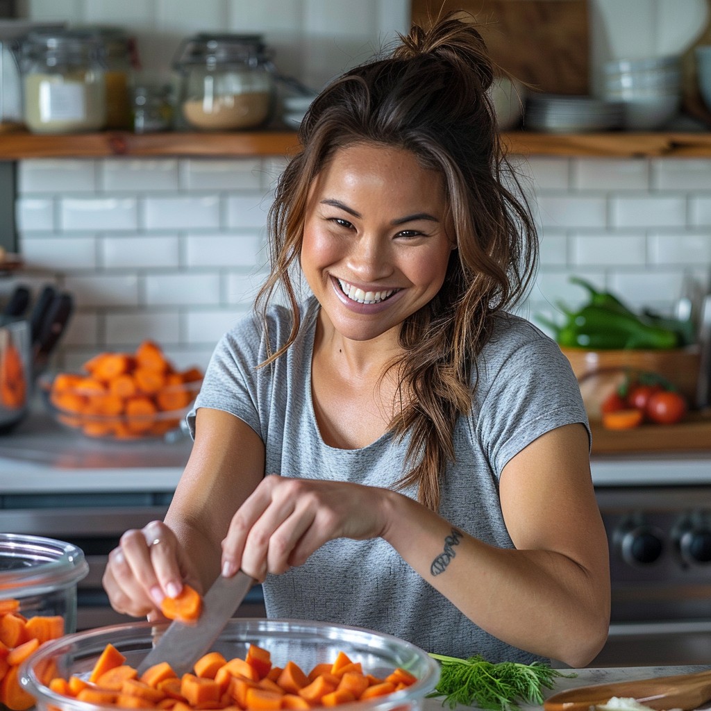 Free Joyful Cooking Session Image - Cooking, Woman, Smile | Download at ...