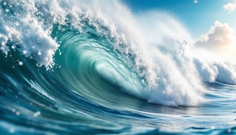Free Powerful Ocean Wave Image - Wave, Ocean, Water | Download at StockCake