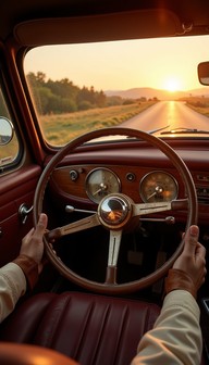Free Vintage sunset drive Image - Vintage, Classic, Sunset | Download ...
