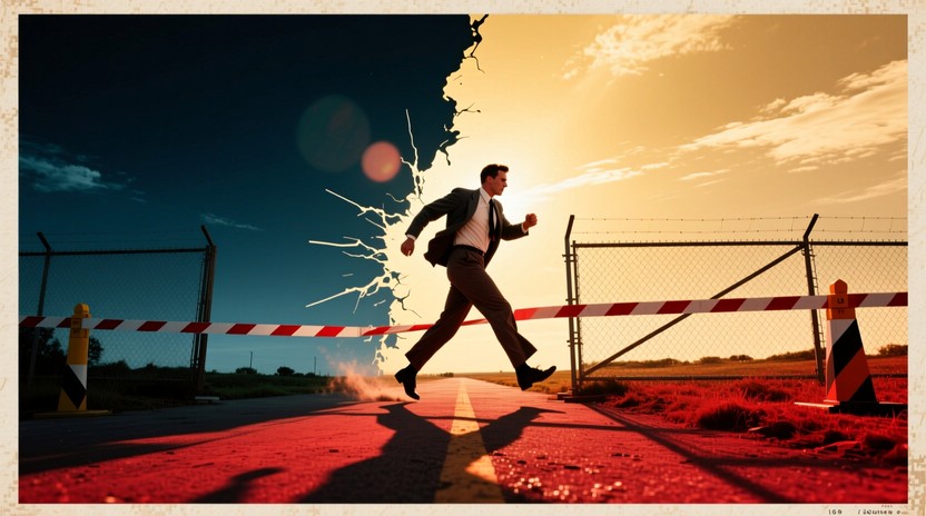 Free Crossing New Frontiers Image - Silhouette, Barrier, Crossing ...