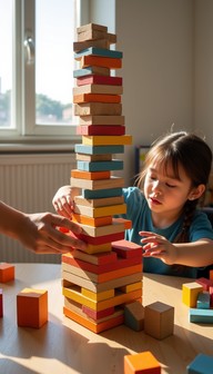 Free Colorful Block Tower Image - Blocks, Tower, Stacking | Download at ...