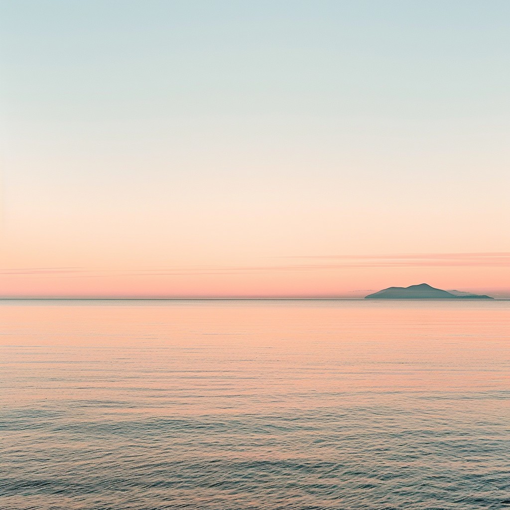 Free Serene Ocean Sunset Image - Sunset, Ocean, Serenity | Download at ...