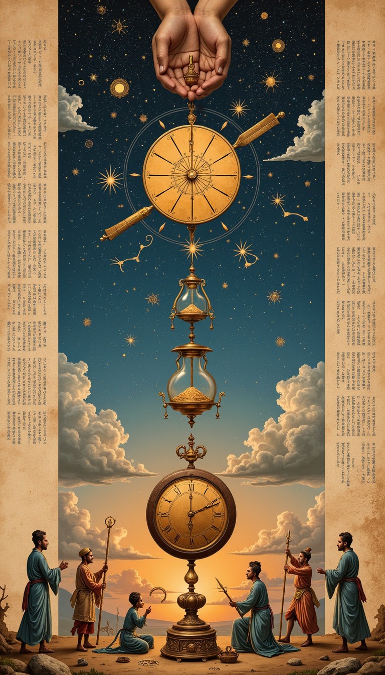 Free Celestial Time Harmony Image - Celestial, Timekeeping, Cosmic ...