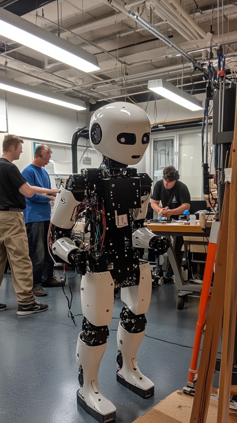 Free Humanoid robot prototype Image - Robot, Humanoid, Engineering ...