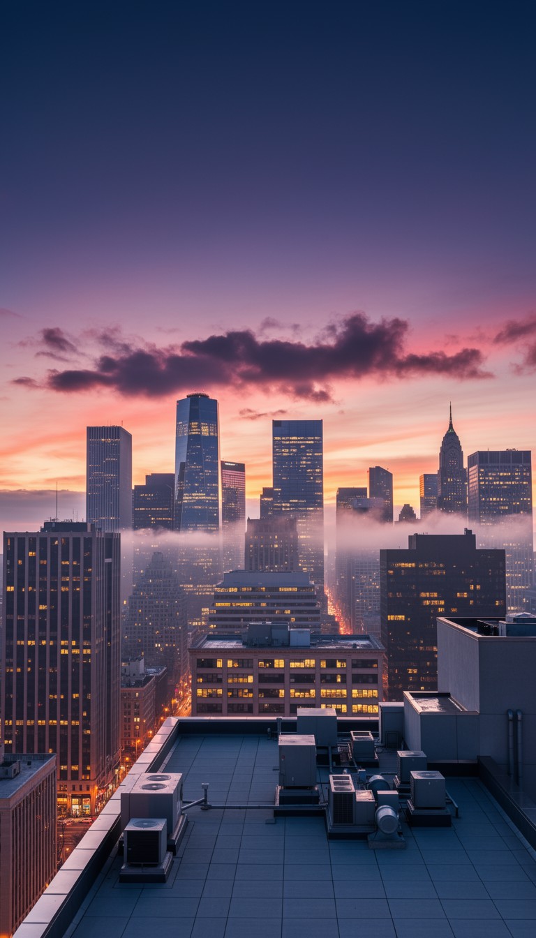 Free Urban Sunrise Skyline Image - Skyline, Sunrise, Cityscape ...