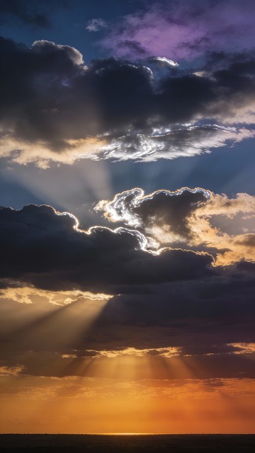 Free Divine Light Breaks Image - Sunset, Clouds, Sky | Download at ...