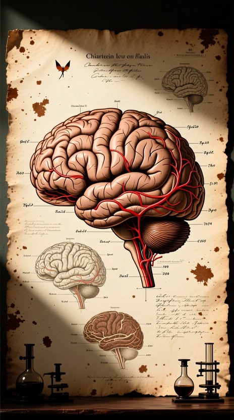 Free Chalk Diagram Of The Brain Images | Download at StockCake