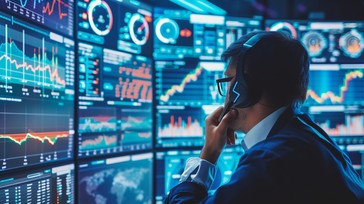 Free Trader Analyzing Data Image - Trading, Stock Market, Technology ...
