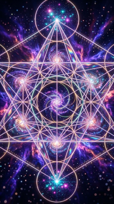 Geometric Patterns In Space Free Sacred Celestial Geometry Image - Geometric, Nebula, Cosmic ...