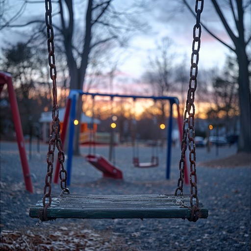 Free Empty Twilight Playground Image - Twilight, Playground 