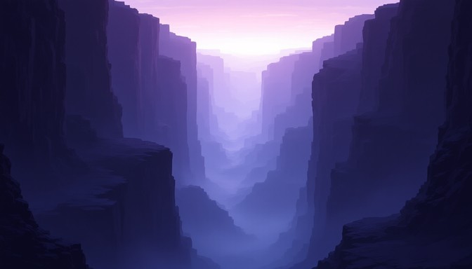 Purple Rocks Chasm Free Mysterious Purple Chasm Image - Canyon, Chasm, Purple | Download ...
