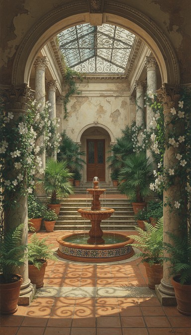 Classical Atrium Ramsa Free Elegant Indoor Atrium Image - Atrium, Luxury, Indoor | Download at ...