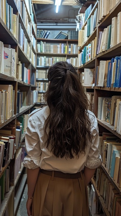 Free Library Reading Adventure Image - Books, Library, Woman | Download ...