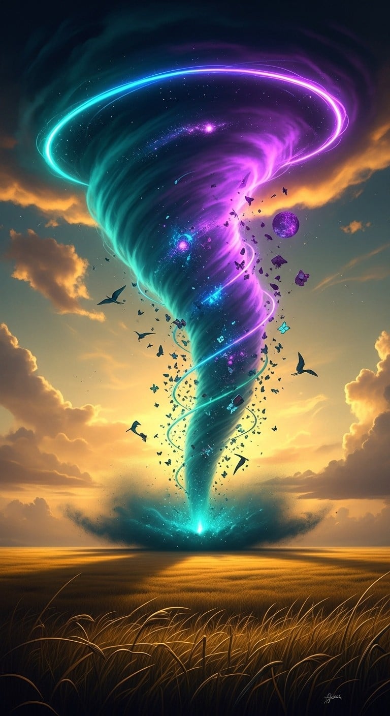 Free Magical Cosmic Vortex Photo - Tornado, Surreal, Fantasy | Download ...