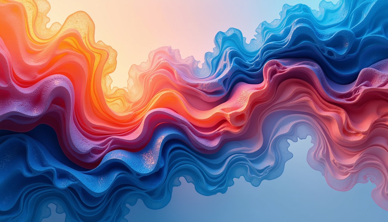 Download Fluid Color Symphony Image - Abstract, Fluid, Vibrant | StockCake