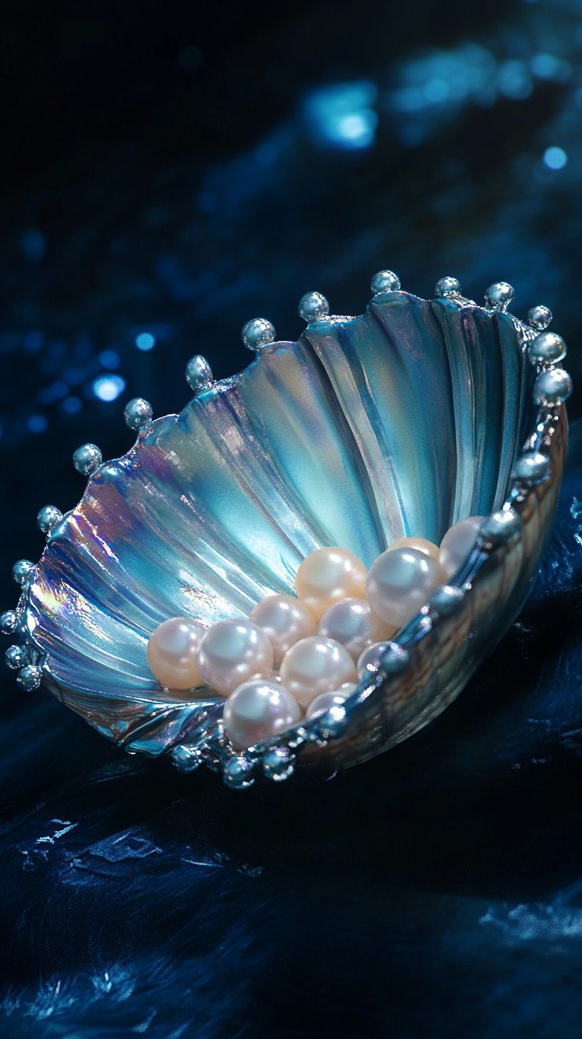 Free Pearls in Shell Image - Pearls, Shell, Iridescent | Download at ...