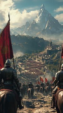 Free Medieval army gathering Image - Medieval, Army, Gathering ...