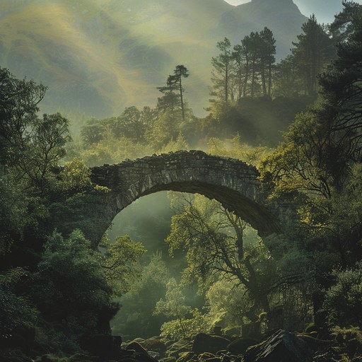 Free Misty Stone Bridge Image - Mist, Bridge, River | Download at StockCake