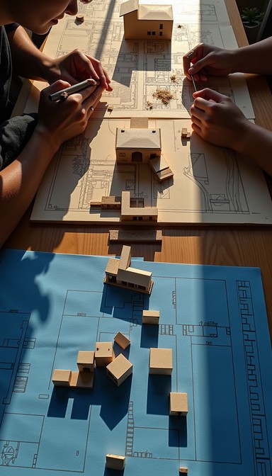 Free Architectural Model Making Image - Architecture, Model, Blueprint ...