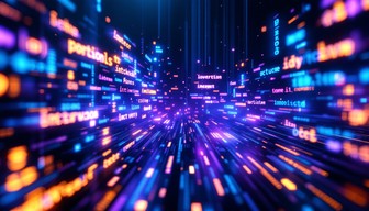 Free Neon Code Matrix Image - Cyberpunk, Holographic, Code | Download ...